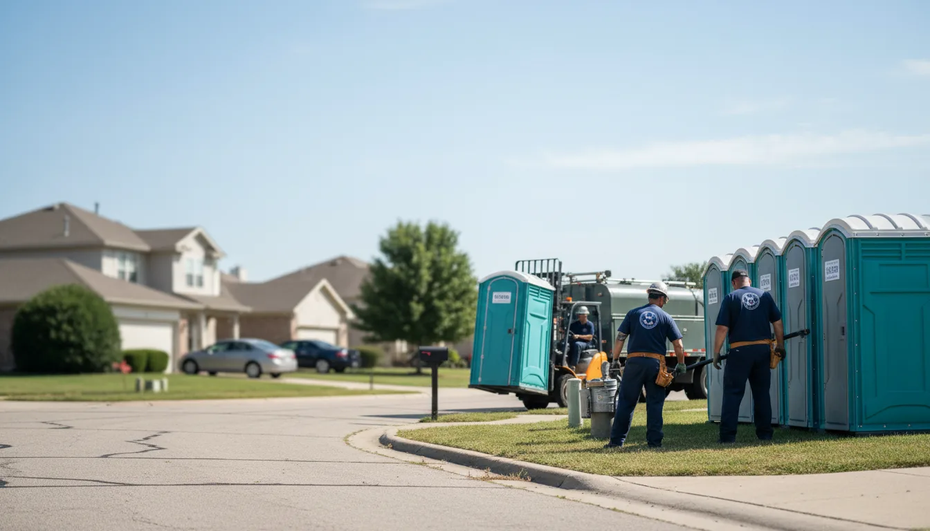Porta Potty Rental in Cromwell, OK near me